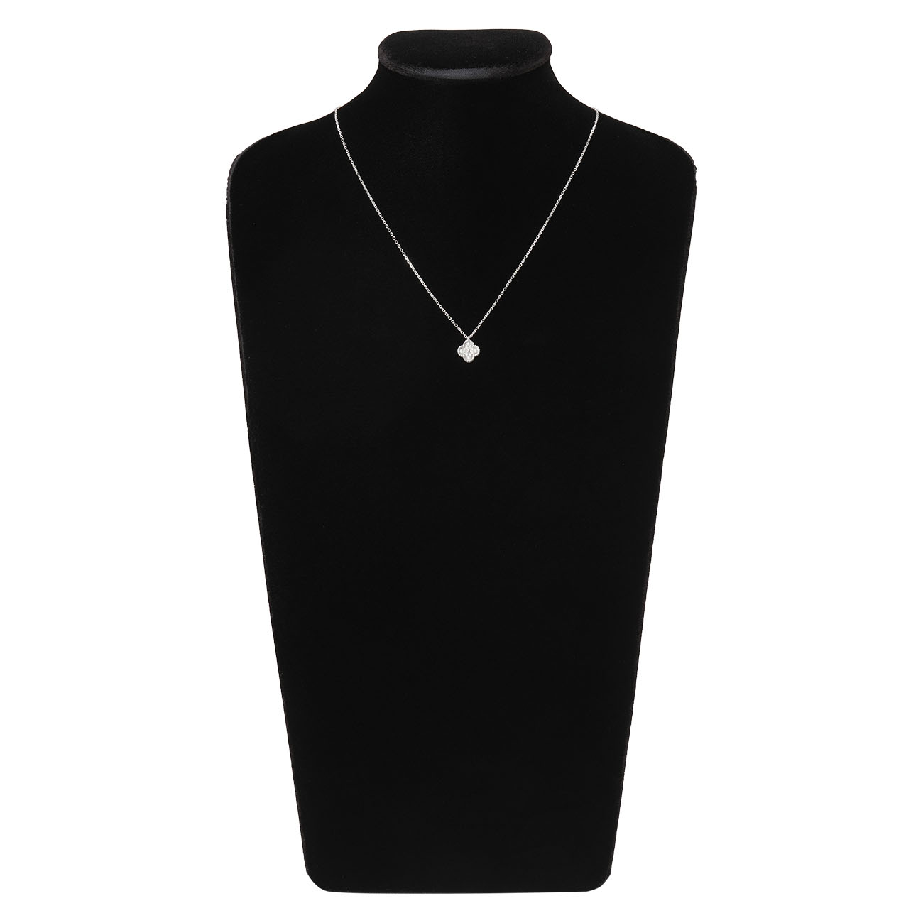 VAN CLEEF & ARPELS(USED)반클리프 다이아 스위트 알함브라 네크리스